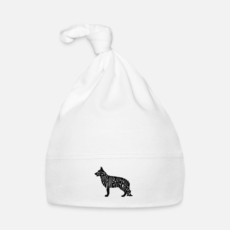 German shepherd Organic Baby Cap