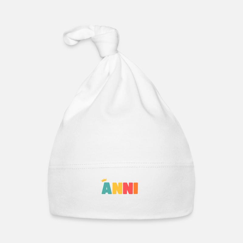 Anni! Personalisierbar Baby Bio-Mütze