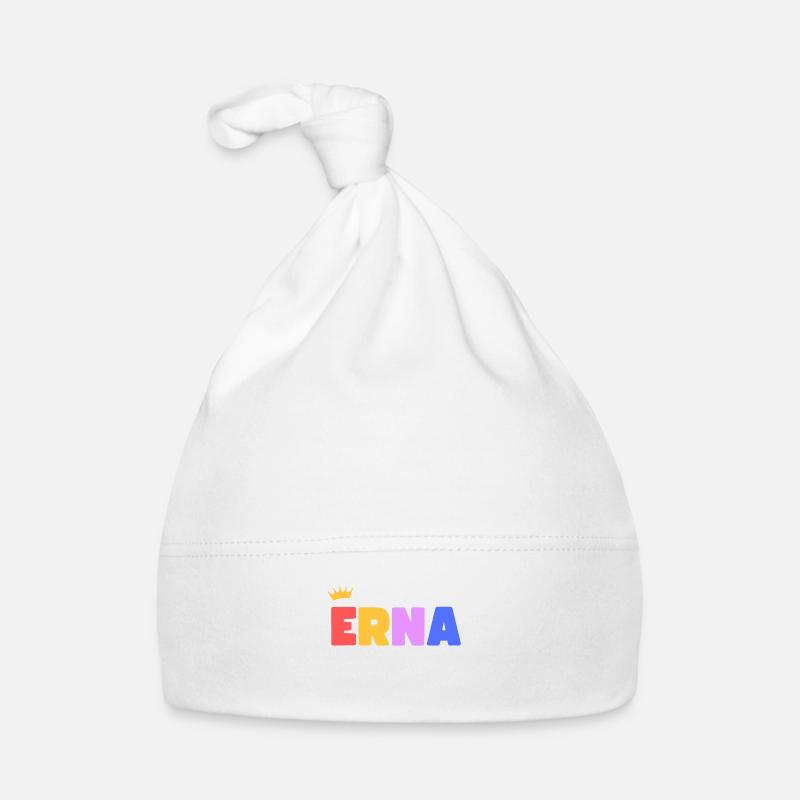 Erna! Personnalisable Bonnet bio Bébé