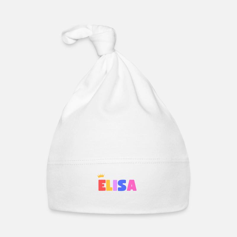 Elisa! Personalisierbar Baby Bio-Mütze