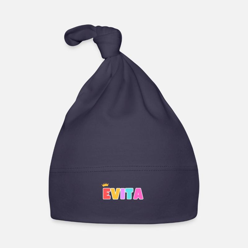 Evita! Customizable Organic Baby Cap