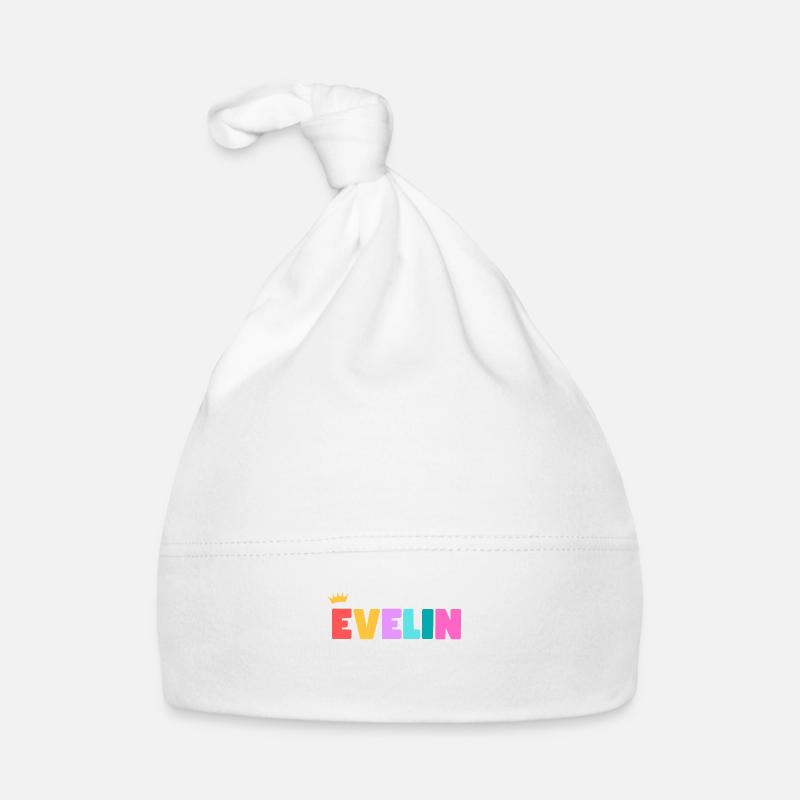 Evelin! Personalisierbar Baby Bio-Mütze