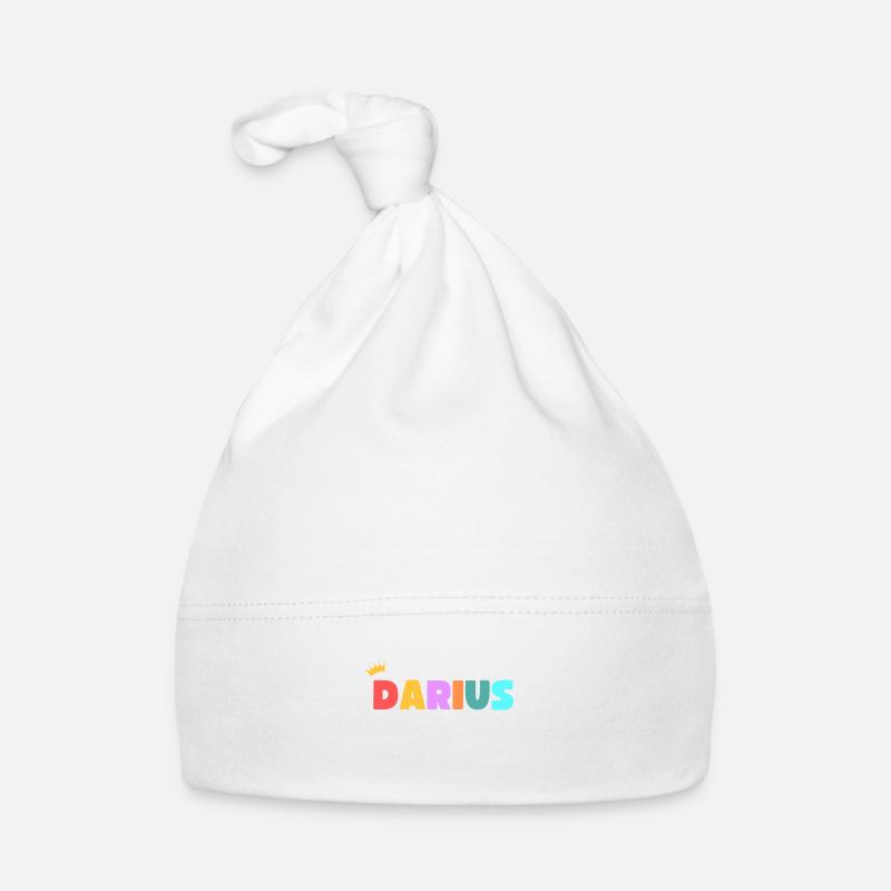 Darius! Personalisierbar Baby Bio-Mütze