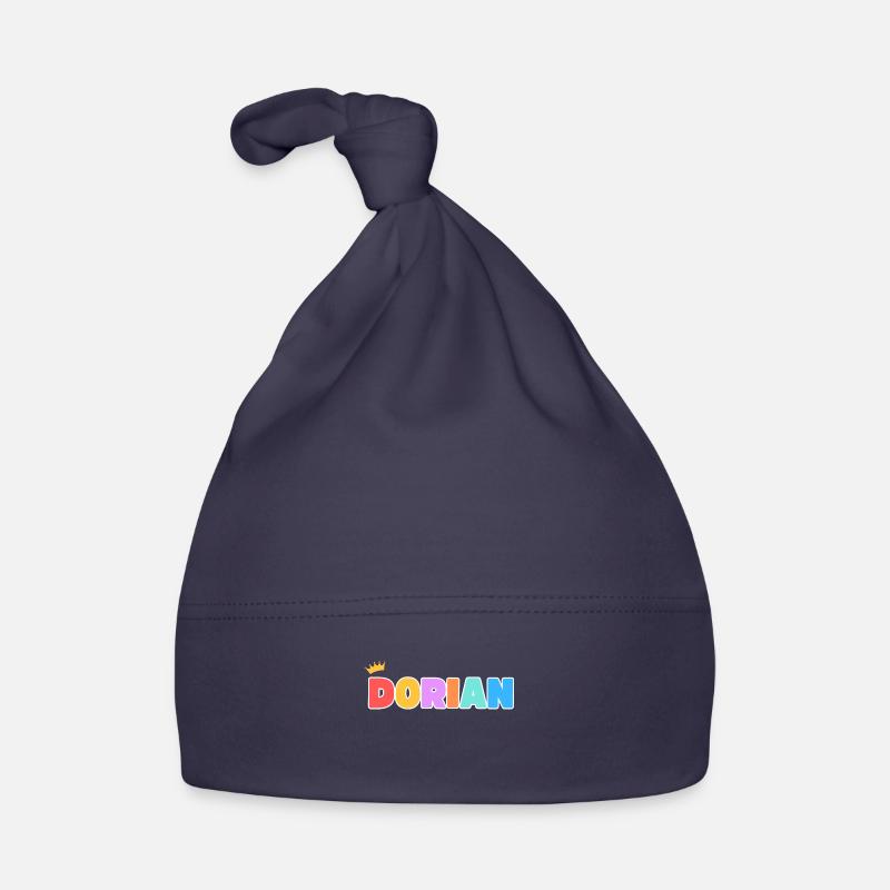 Dorian! Personalisierbar Baby Bio-Mütze