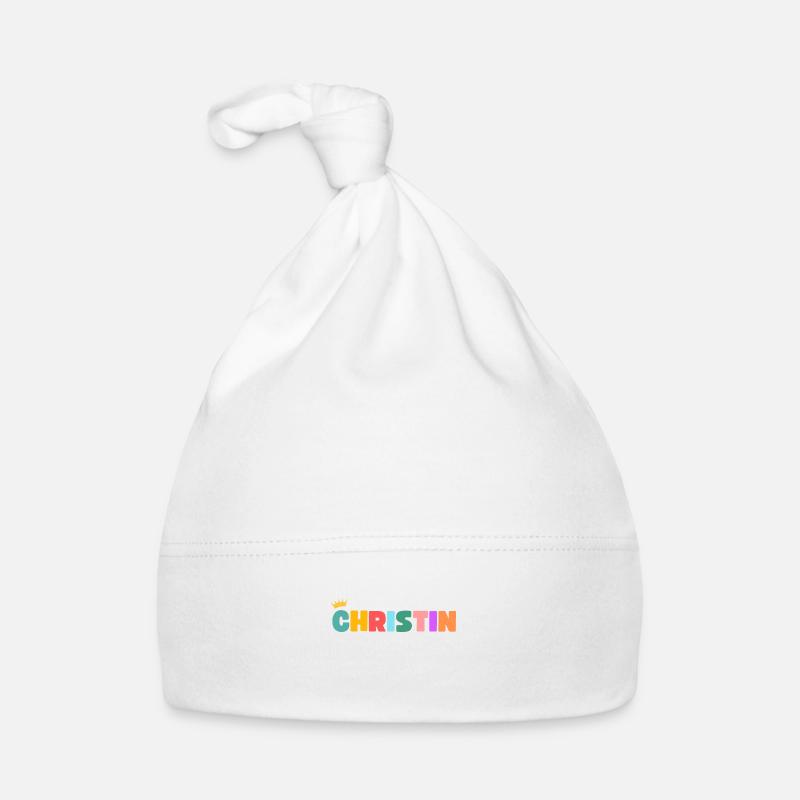 Chrétien! Personnalisable Bonnet bio Bébé