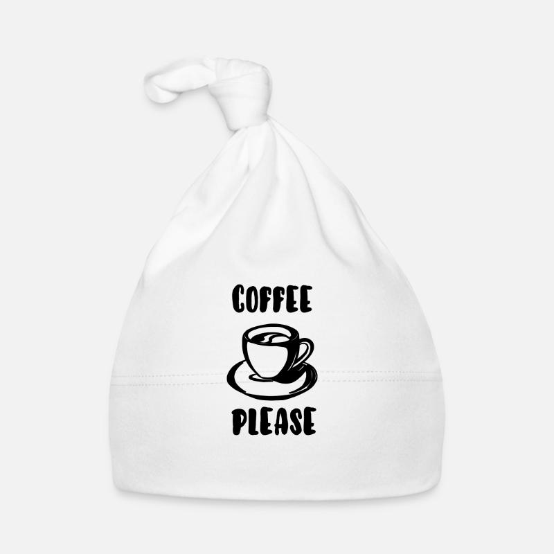 Coffee please Organic Baby Cap