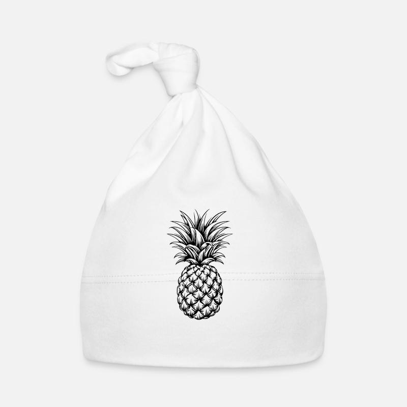 Ananas Baby Bio-Mütze