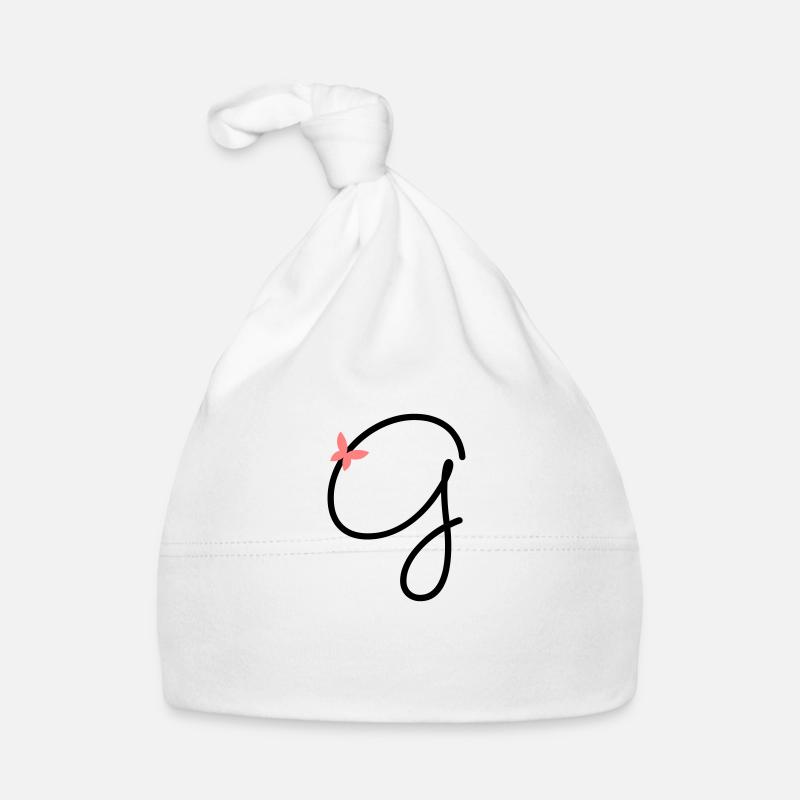 Lettre G Papillon Lettre Bonnet bio Bébé