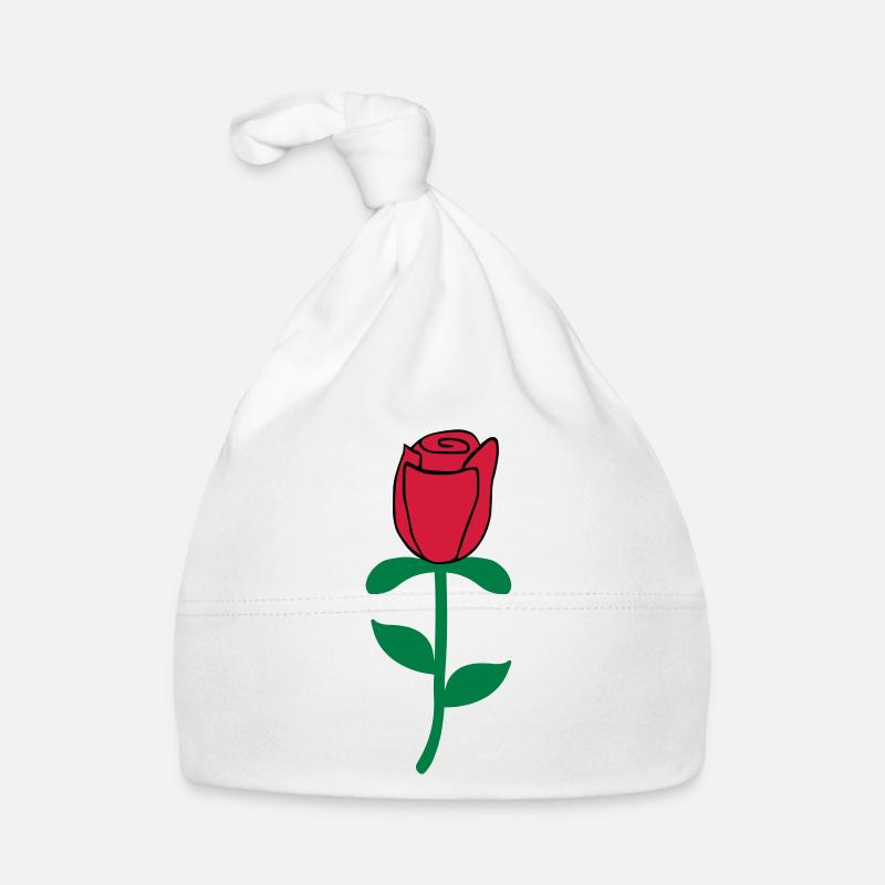 Rose Organic Baby Cap