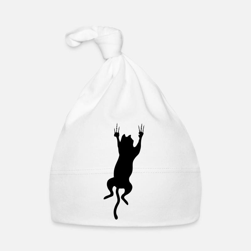 cat scratch Organic Baby Cap
