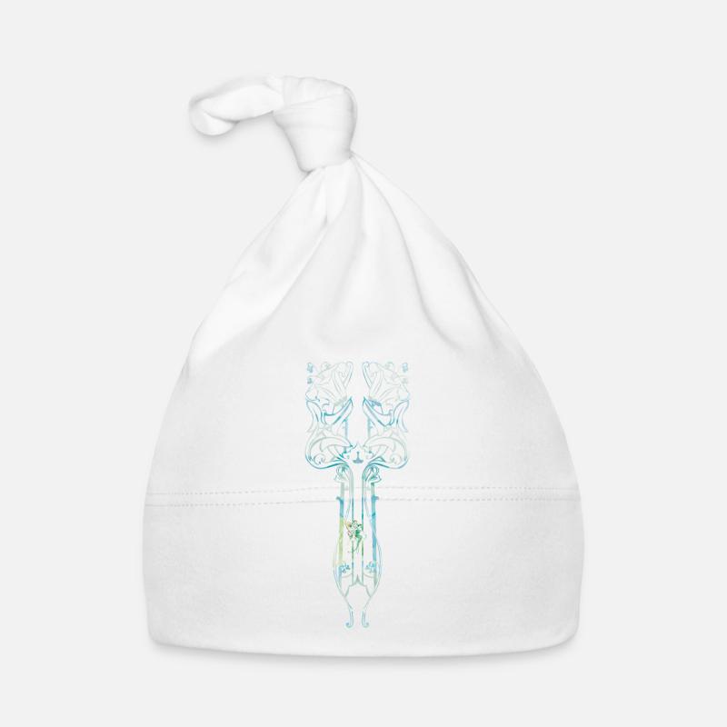 Enchanté Art Déco Fée Design Bonnet bio Bébé