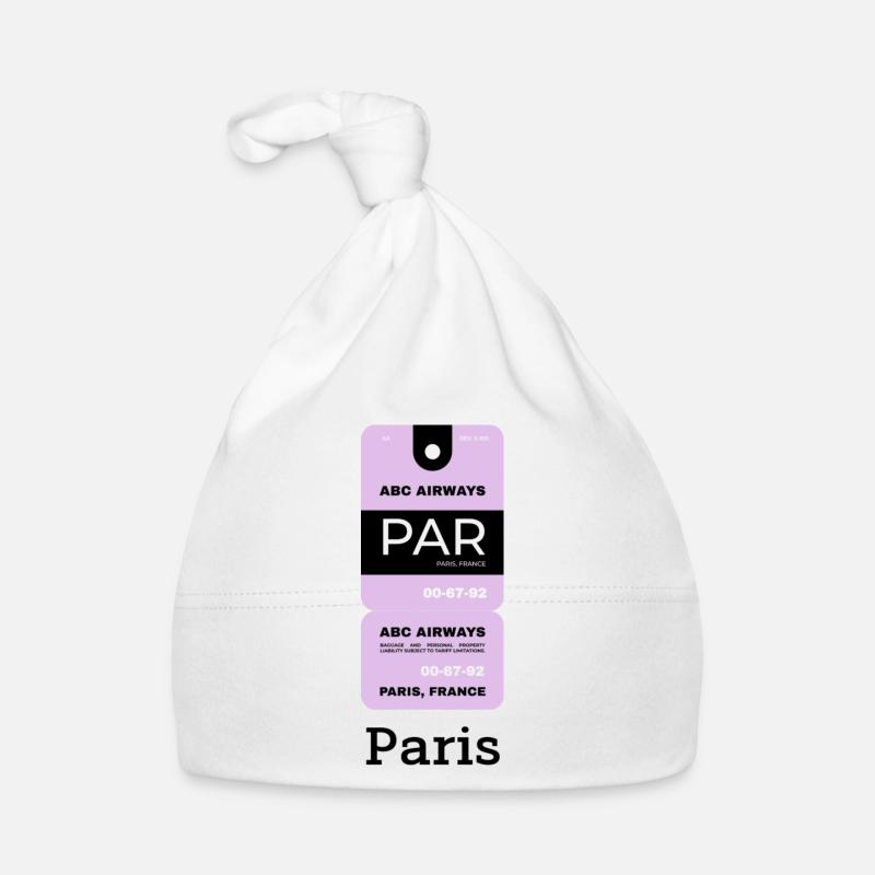 Billet d’avion Paris Bonnet bio Bébé