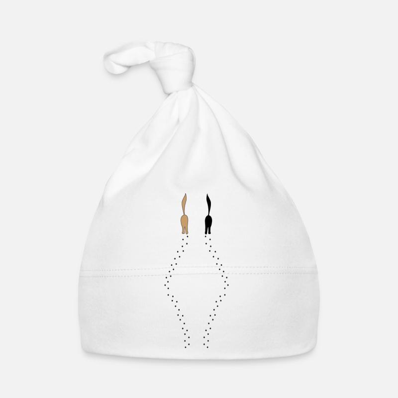 Catwalk - Organic Baby Cap - white