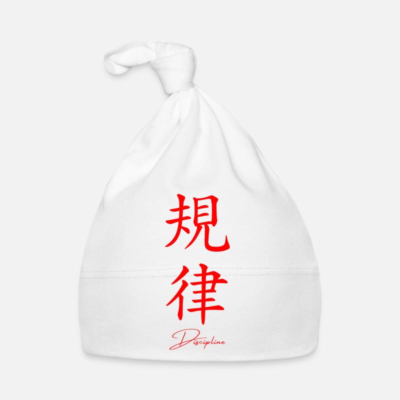 Japonais - Bonnet bio Bébé - blanc