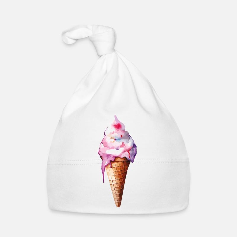 Glace Bonnet bio Bébé