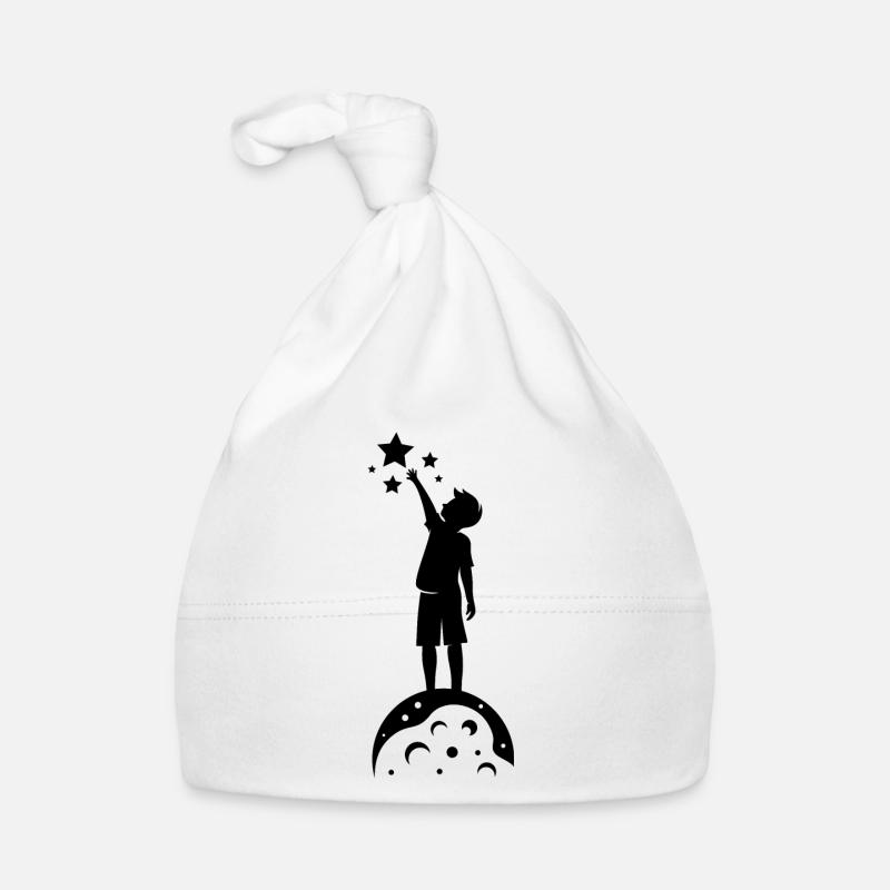 Sterne greifen Baby Bio-Mütze