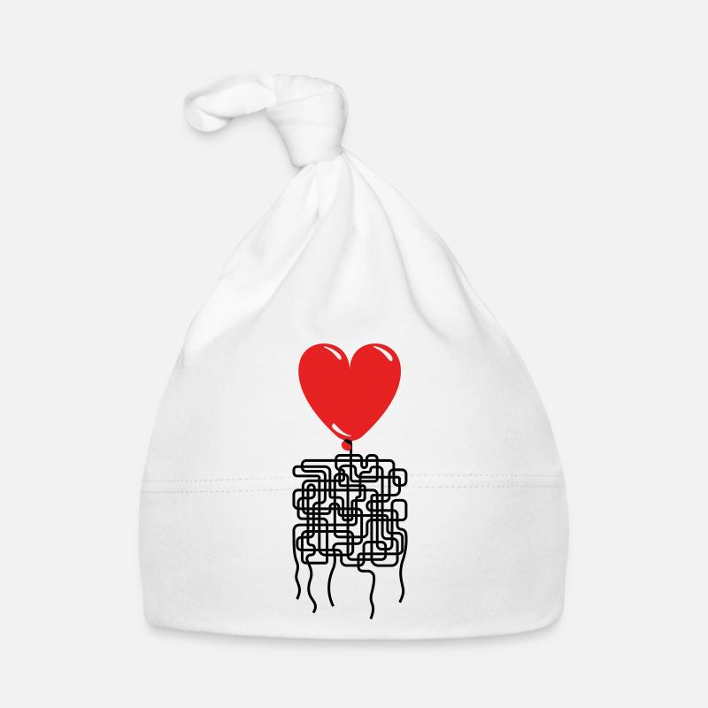 Es ist kompliziert...Liebe...Valentinstag Baby Bio-Mütze