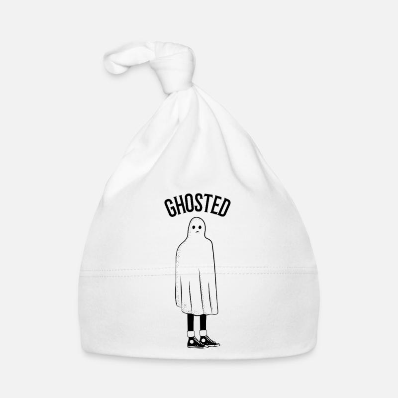 Ghosted Sad Ghost Organic Baby Cap