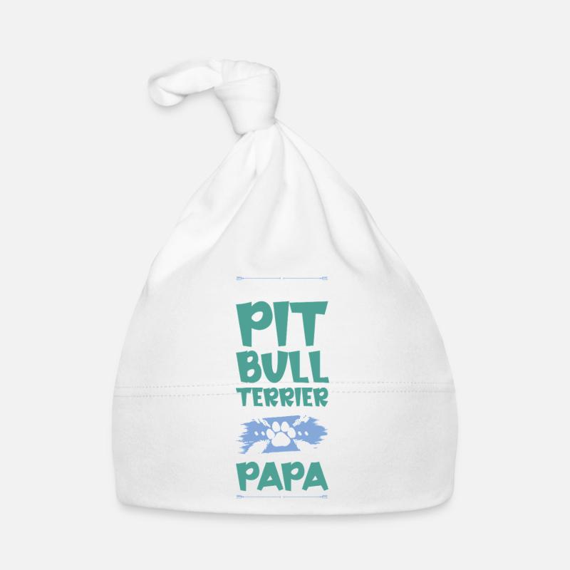 pit dog dad Organic Baby Cap