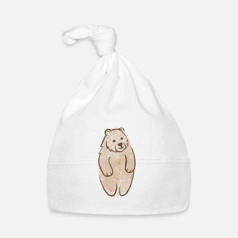 Bébé ours Bonnet bio Bébé
