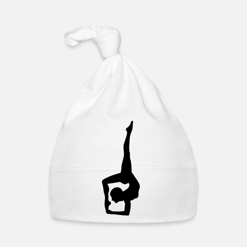 Silhouette de yoga dynamique Bonnet bio Bébé