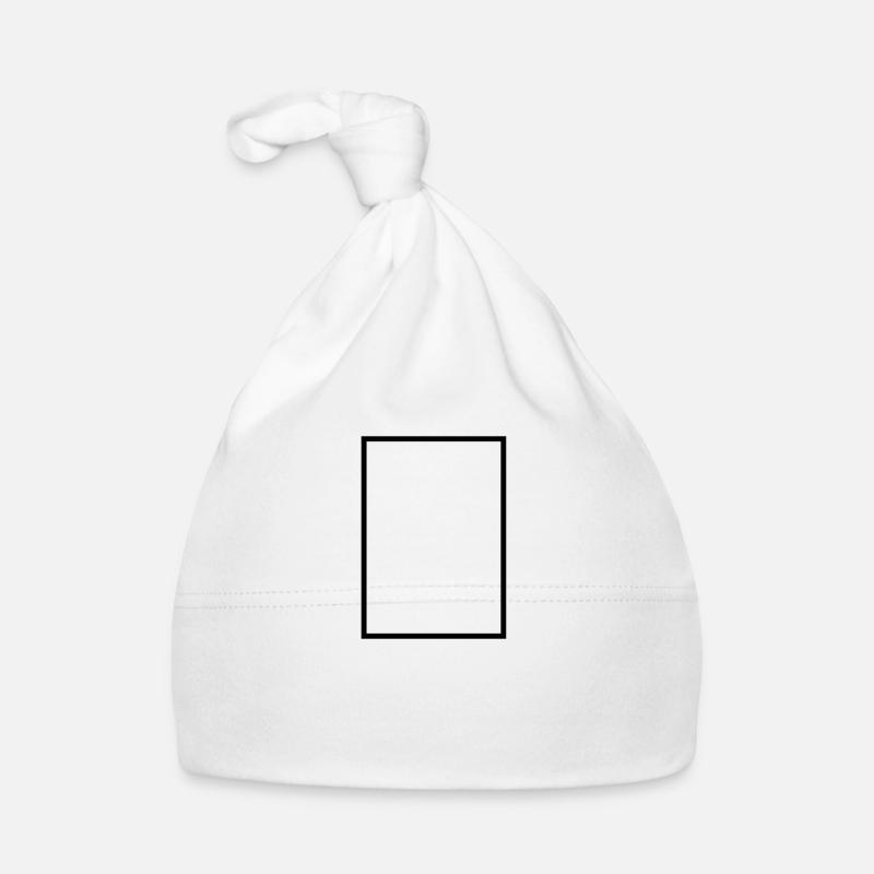 Mathematik Symbol - Rechteck Baby Bio-Mütze