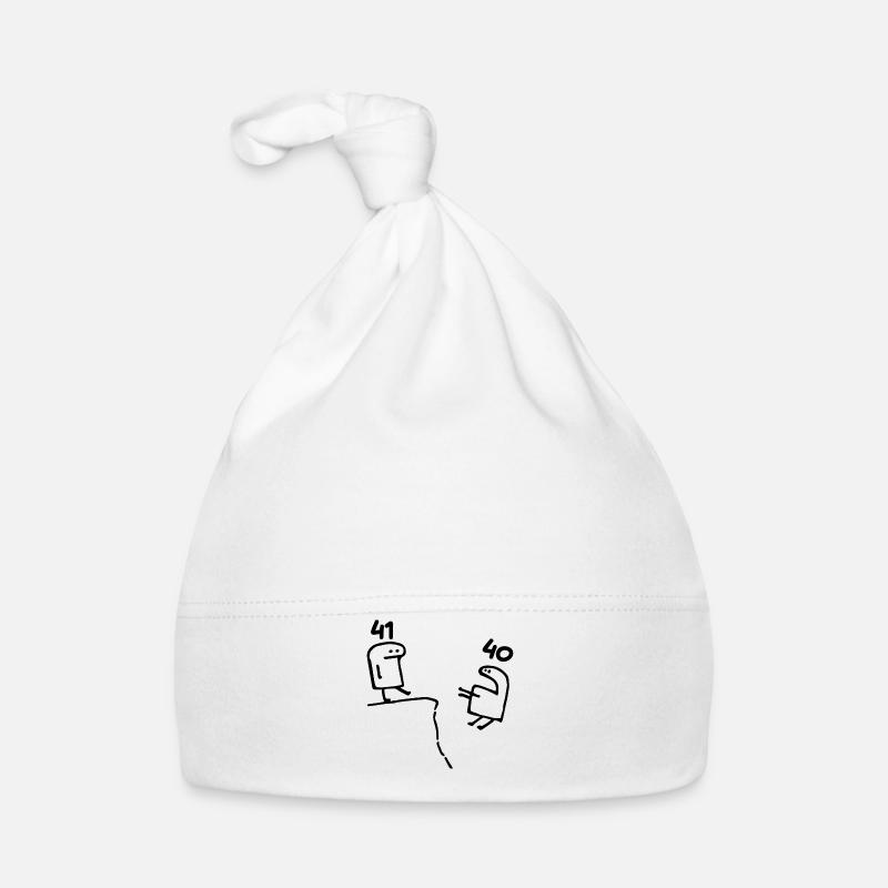 41 ans - Cadeau 41e Anniversaire Amusant 41 ans Bonnet bio Bébé