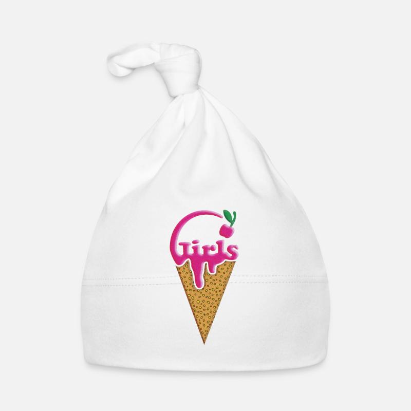 Filles Graphique Bonnet bio Bébé