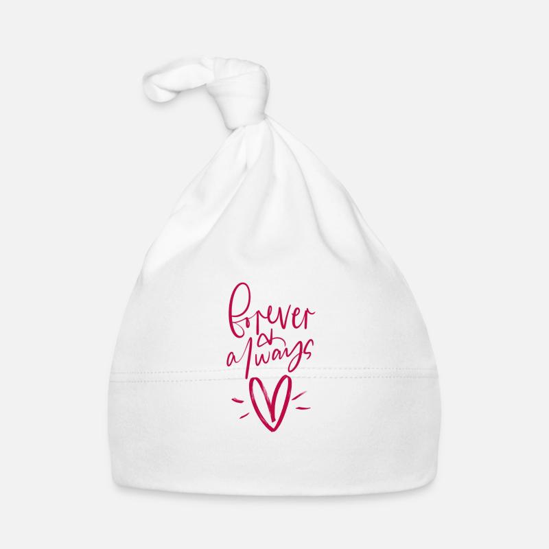 Ich liebe dich Baby Bio-Mütze