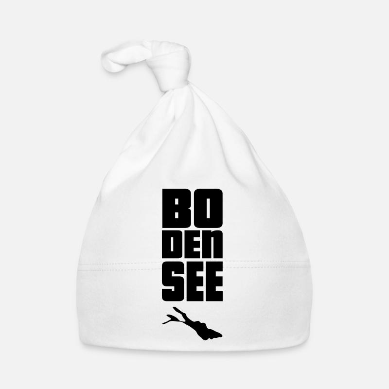 Bodensee - Baby Bio-Mütze - Weiß
