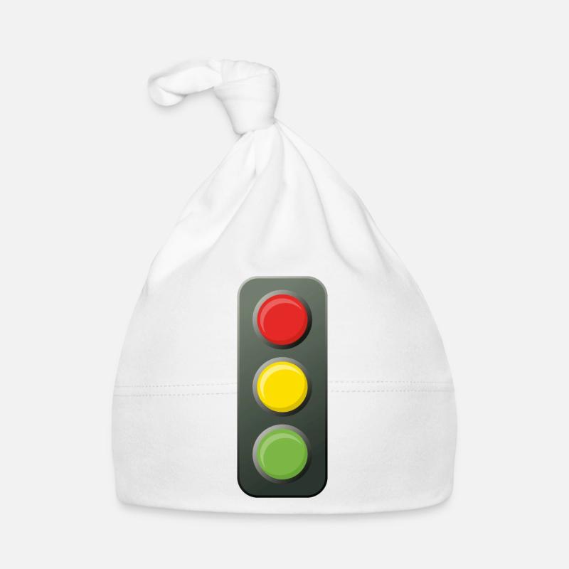 Traffic light Organic Baby Cap