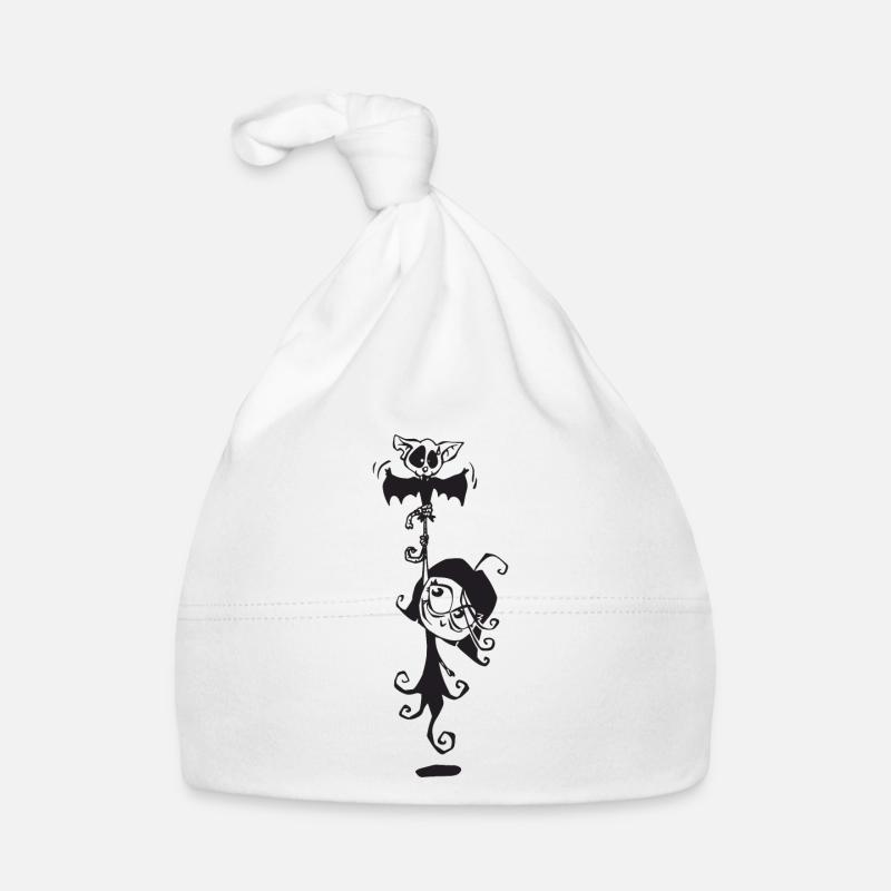 Vampire girl who flies Organic Baby Cap