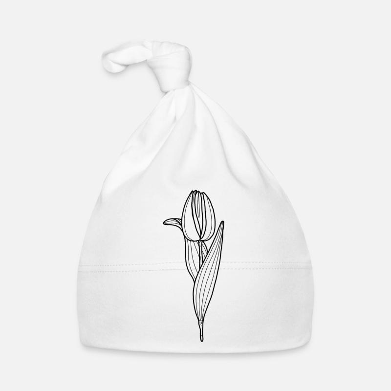 Blume Tulpe Baby Bio-Mütze