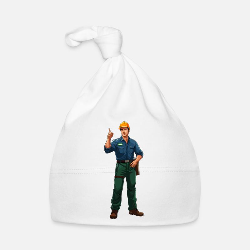 Handwerker Baby Bio-Mütze