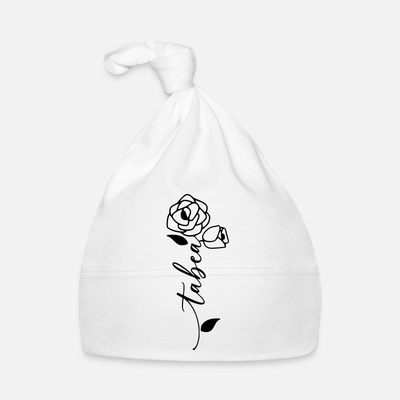 Tabea Nom Prénom Nom Fleur Bonnet bio Bébé