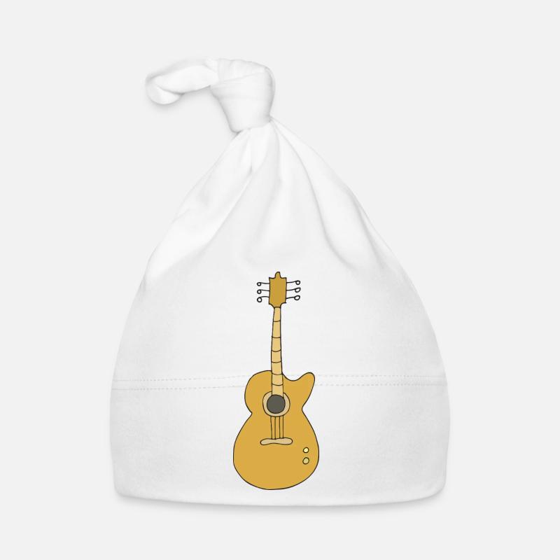 guitar Organic Baby Cap