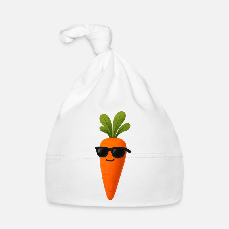 Carrot Comic Organic Baby Cap
