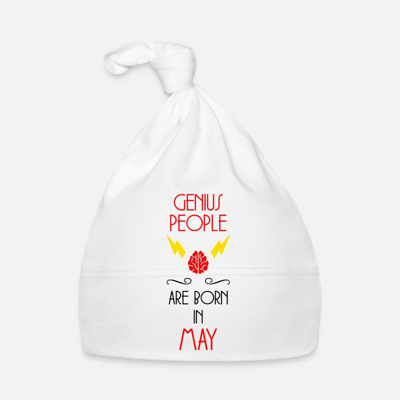 Dschinns werden im Mai geboren – Geburtsgeschenk Baby Bio-Mütze