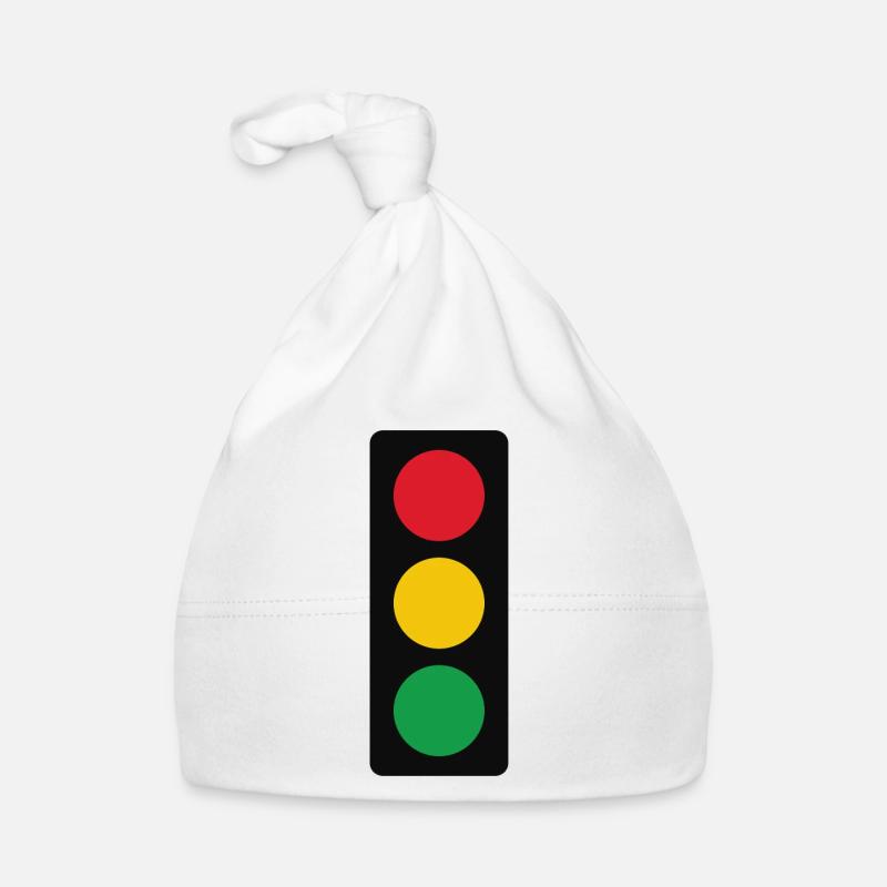 Traffic light Organic Baby Cap
