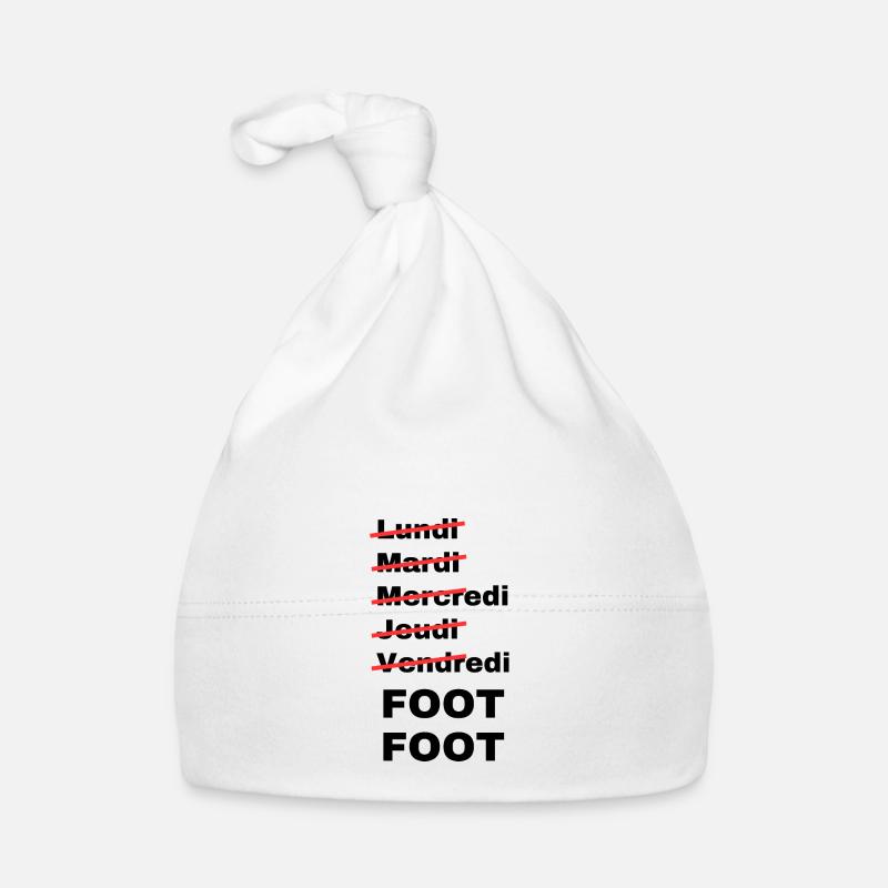 week-end foot Bonnet bio Bébé