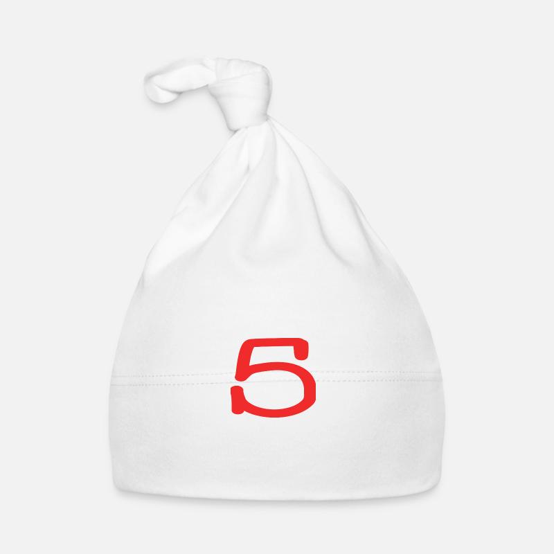 5. 5 ANS. 5e ANNIVERSAIRE. ANNIVERSAIRE 5 ANS. 5. Bonnet bio Bébé