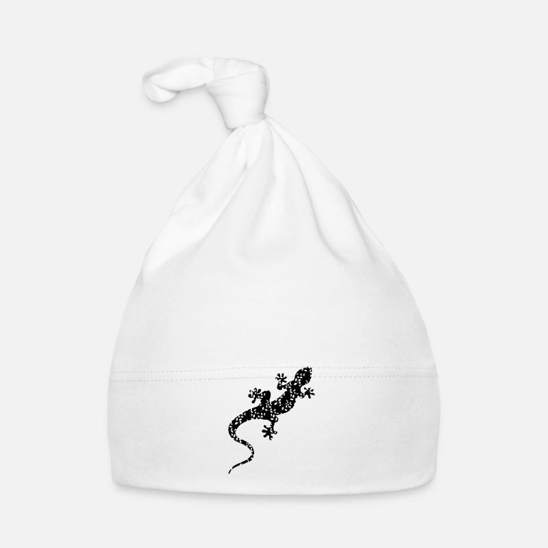 Gemusterte Eidechse Baby Bio-Mütze
