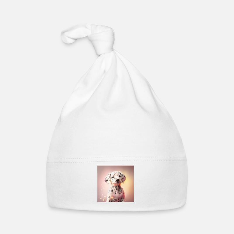 Dalmatiner Welpe Baby Bio-Mütze