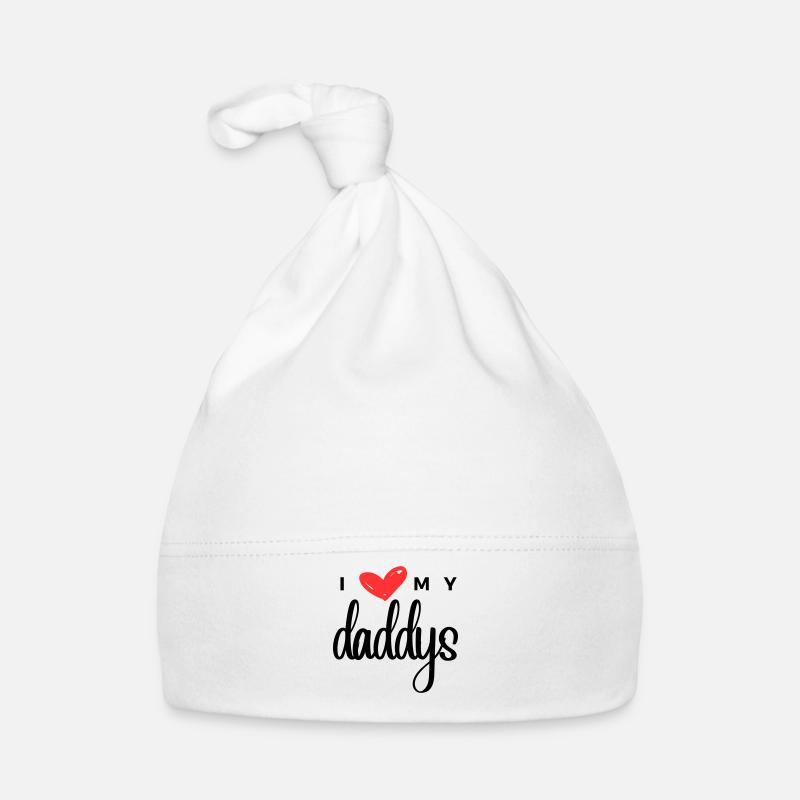 I love my daddys Organic Baby Cap