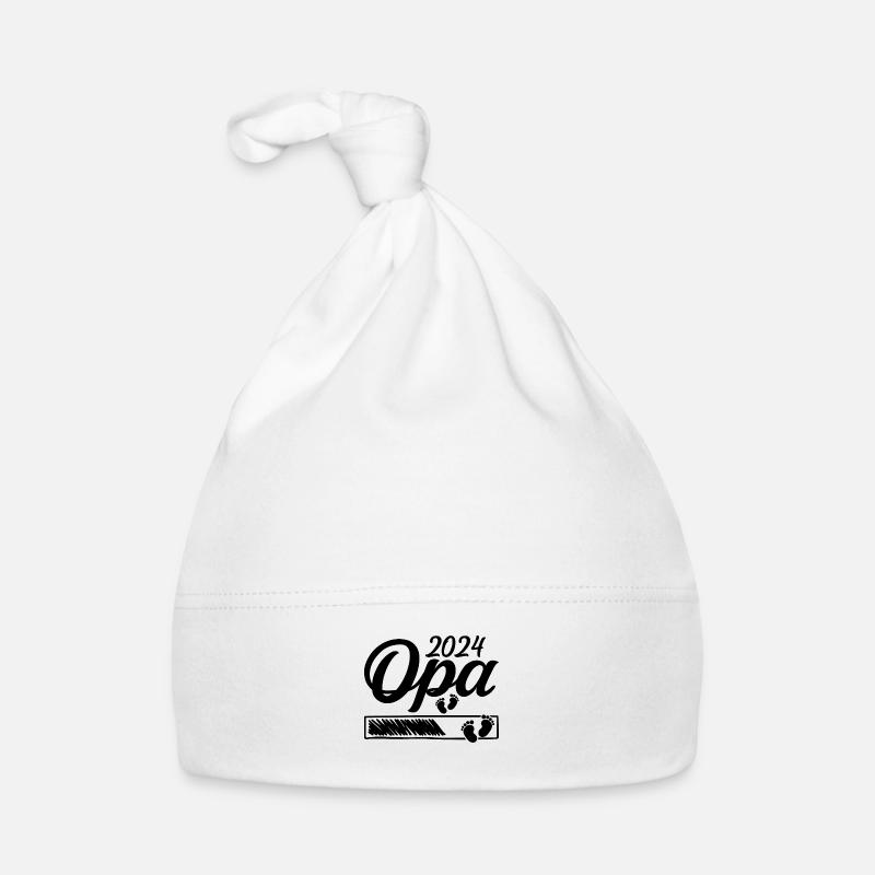 Werdender Opa 2024 Opa loading Geschenk Männer Baby Bio-Mütze