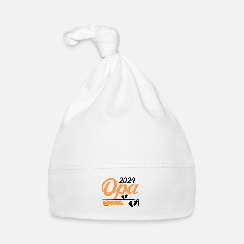 Werdender Opa 2024 Opa loading Geschenk Männer Baby Bio-Mütze