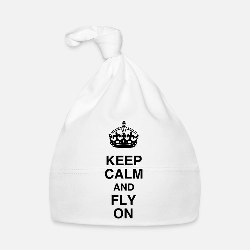 Flugzeug / Luftfahrt / Arbeit / Job Baby Bio-Mütze