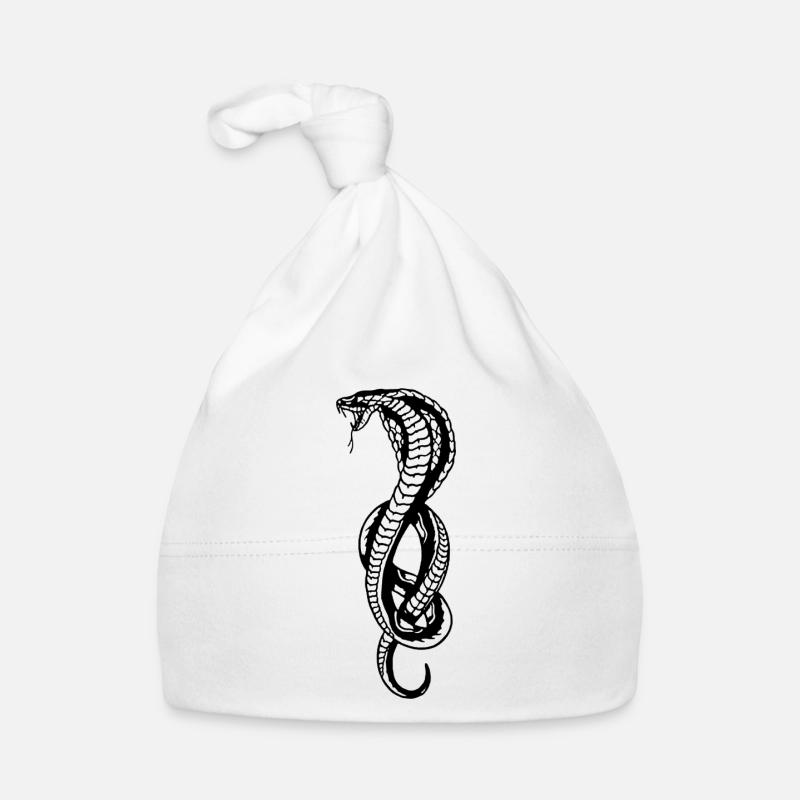 COBRA - SNAKE Organic Baby Cap