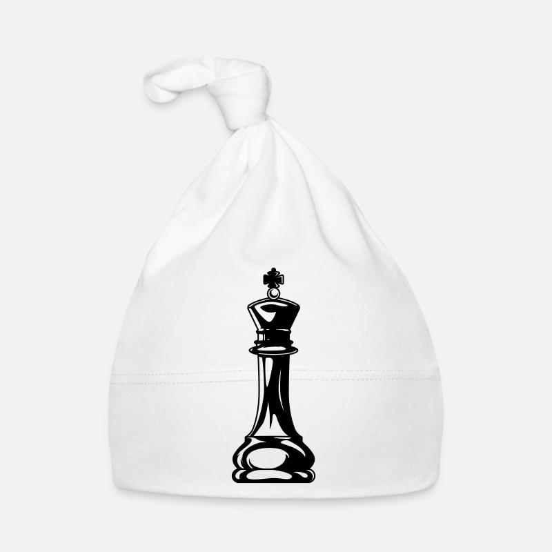 Roi des échecs Bonnet bio Bébé