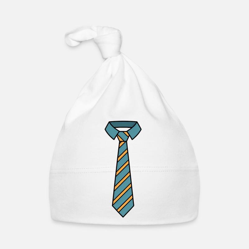 Tie Cute Comic Bonnet bio Bébé
